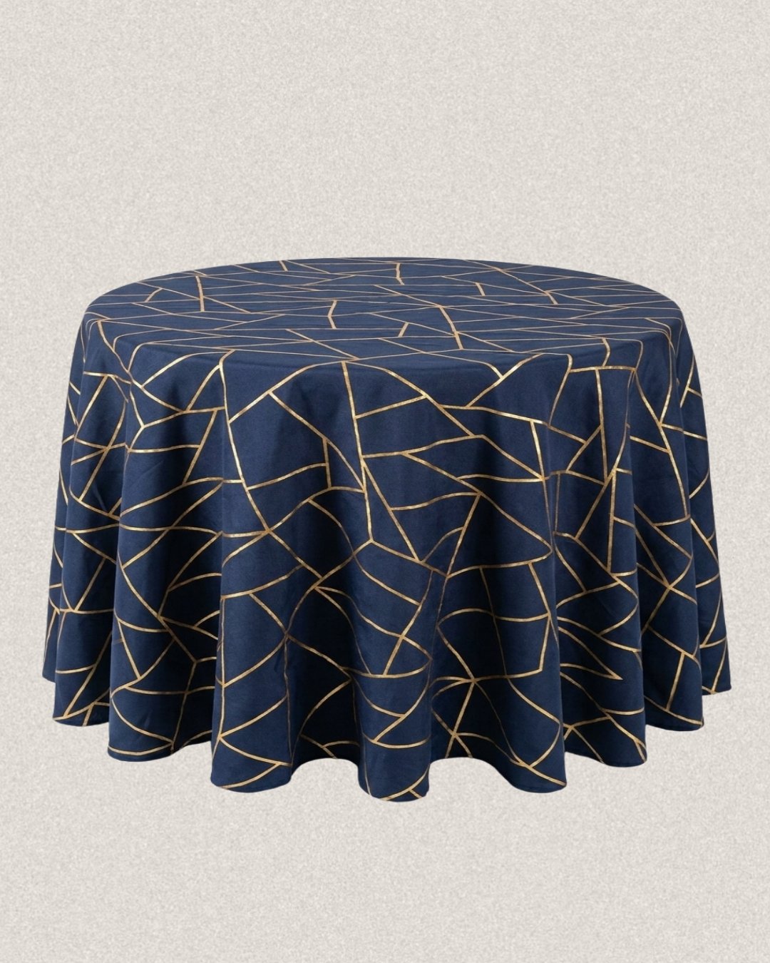 Round table cover event fabric